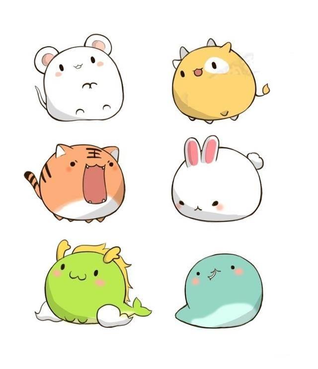 十二生肖简笔画 十二生肖简笔画可爱