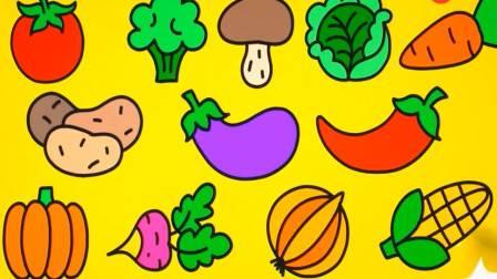 蔬菜的简笔画图片大全大图 蔬菜的简笔画图片大全大图可爱