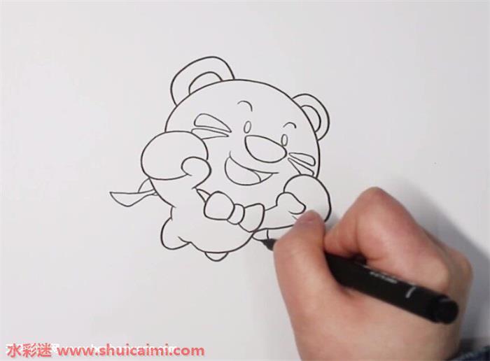 超级小熊布迷怎么画 超级小熊布迷简笔画画法