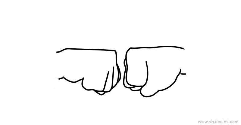 武汉加油儿童画怎么画 武汉加油简笔画画法