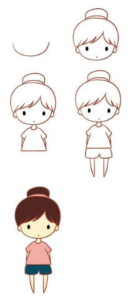 人简笔画 人简笔画儿童