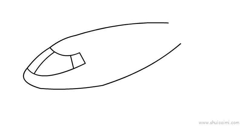 飞机模型儿童画怎么画 飞机模型简笔画简单