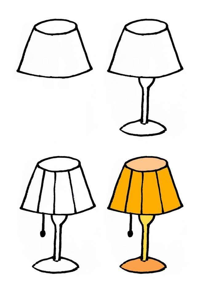 生活用品简笔画 生活用品简笔画图片大全