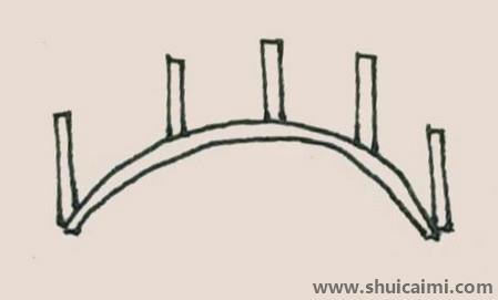 木桥儿童简笔画