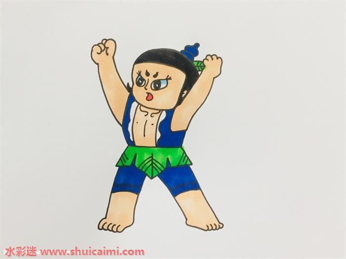 葫芦娃怎么画 葫芦娃简笔画简单