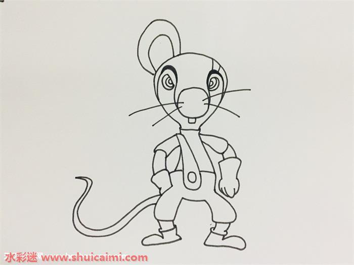 一只耳怎么画 一只耳简笔画简单又漂亮