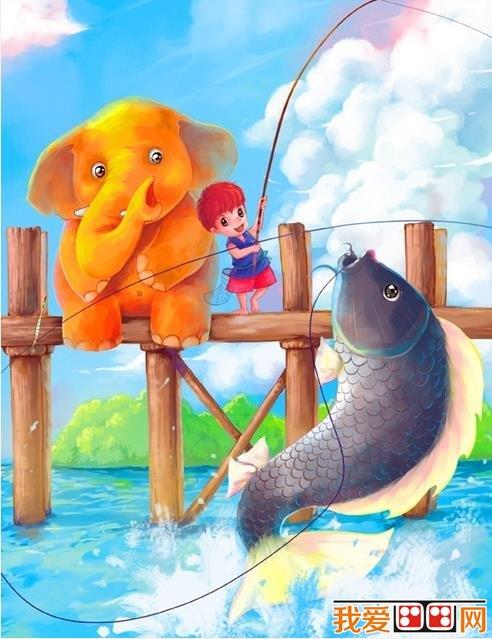 儿童故事插画欣赏简笔画怎么画 儿童故事插画欣赏简笔画好看