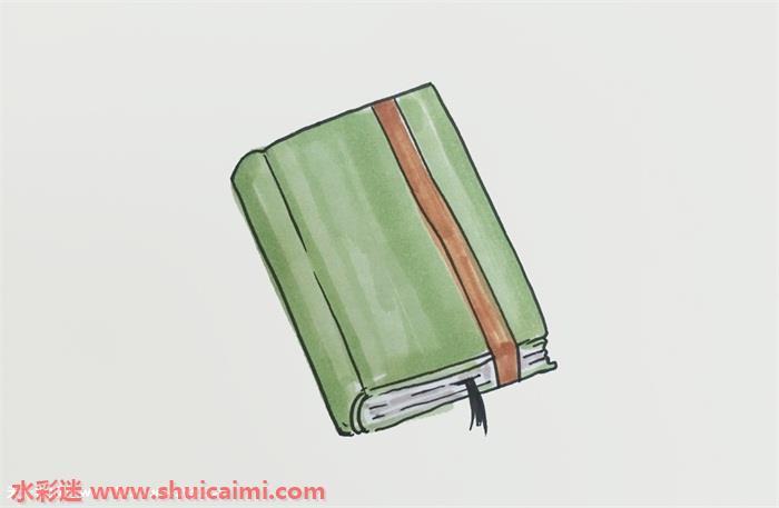 本子简笔画怎么画图片大全彩色