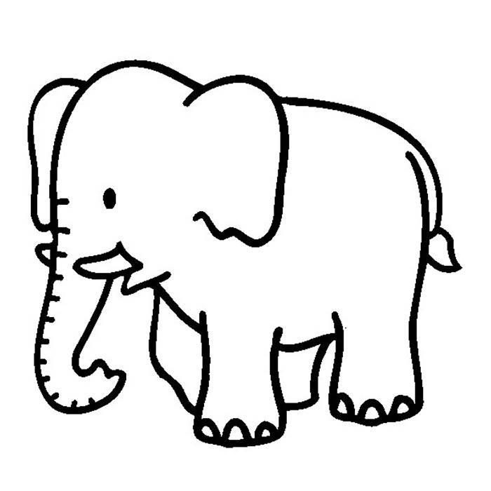 简笔画动物 简笔画动物大全可爱