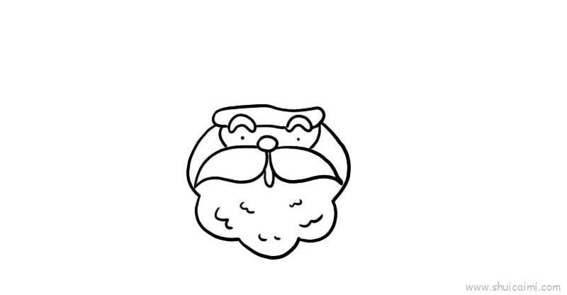 圣诞老人头像儿童画怎么画 圣诞老人头像简笔画简单又好看