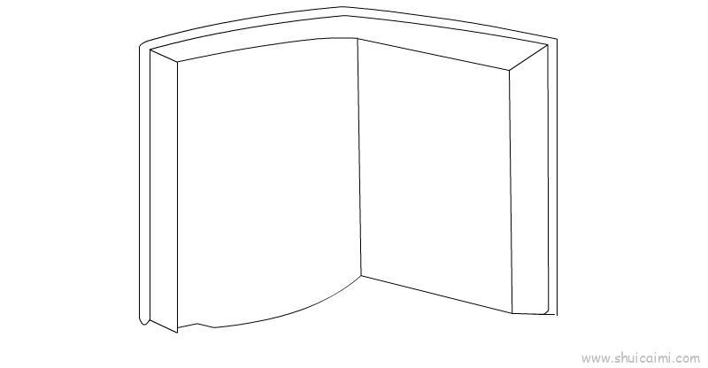 故事书儿童画怎么画 故事书简笔画好看