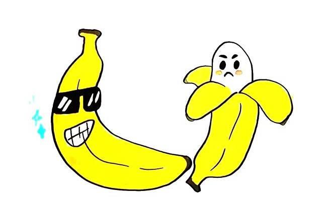 香蕉简笔画 香蕉简笔画儿童