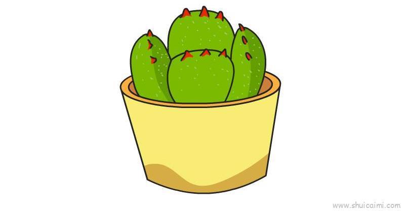 熊童子儿童画怎么画 熊童子简笔画图片大全