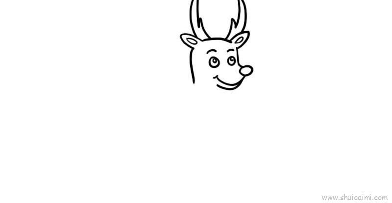 鹿儿童画怎么画 鹿简笔画步骤
