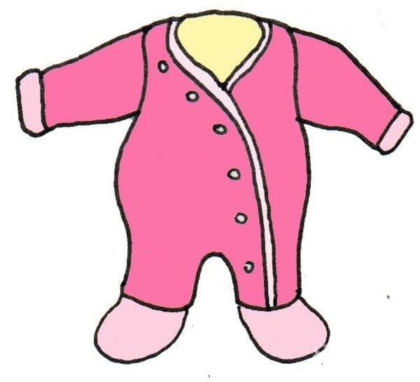 婴儿衣的简笔画怎么画 婴儿衣的简笔画简单