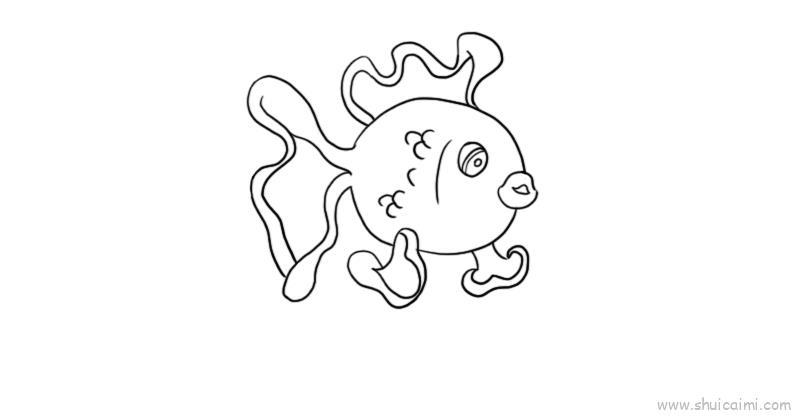 鱼大图儿童画怎么画 鱼大图简笔画简单又好看