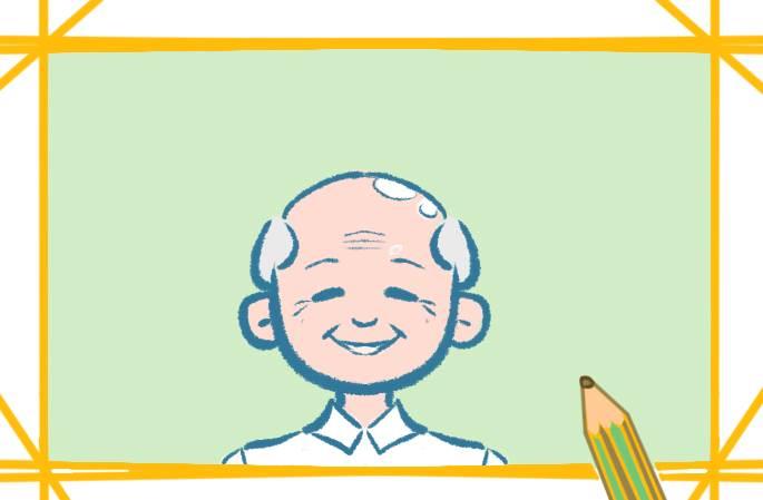 老头简笔画 老头简笔画图片