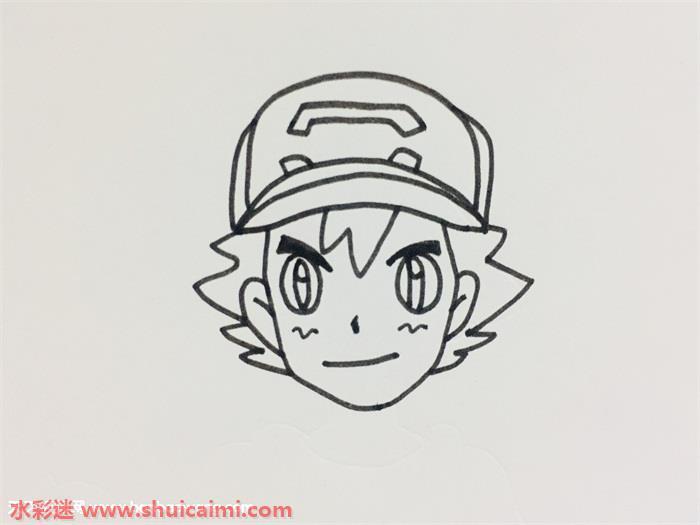 小智怎么画 小智简笔画图片