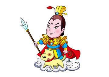 二郎神帅气简笔画 二郎神简笔画大全