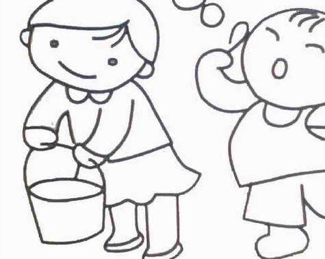 人简笔画儿童 人简笔画儿童画