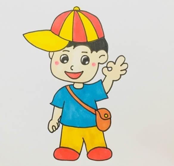 男生简笔画 男生简笔画头像