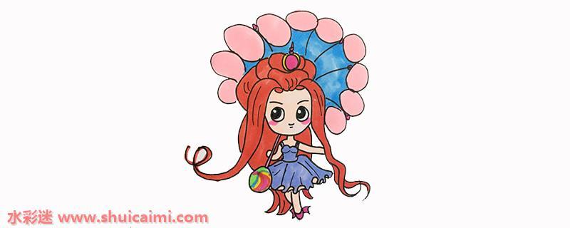 叶罗丽仙子茉莉怎么画 叶罗丽仙子茉莉简笔画简单好看