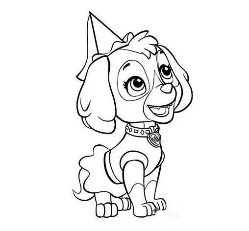 汪汪队简笔画 汪汪队简笔画幼儿