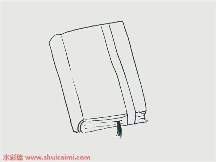 本子简笔画怎么画图片大全彩色