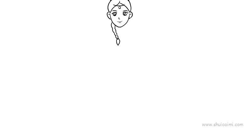 王后儿童画怎么画 王后简笔画图片大全