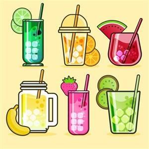 果汁简笔画 果汁简笔画简单