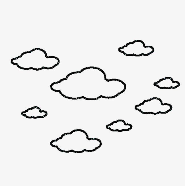 白云 简笔画 白云简笔画怎么画
