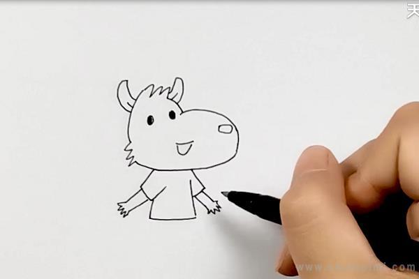 大灰狼简笔画怎么画 大灰狼简笔画好看