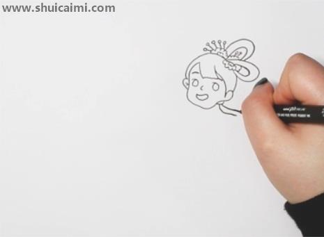 嫦娥简笔画怎么画 嫦娥简笔画简单