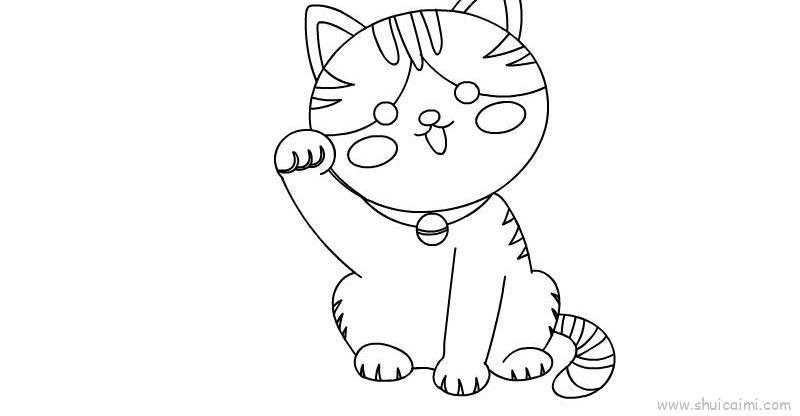 小猫咪儿童画怎么画 小猫咪简笔画步骤