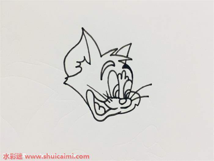 汤姆猫怎么画 汤姆猫简笔画简单又漂亮