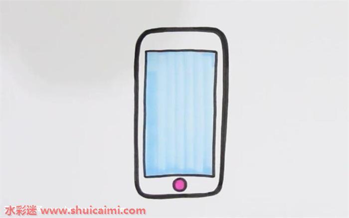 手机怎么画 手机简笔画画法
