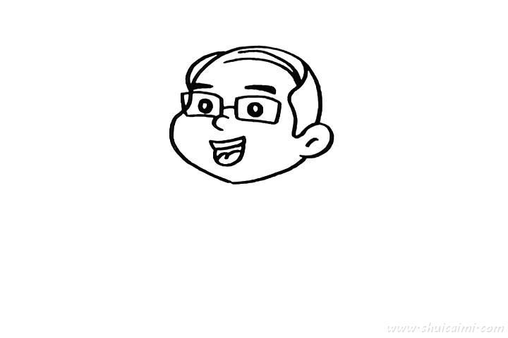 物理老师怎么画 物理老师简笔画图片大全带颜色