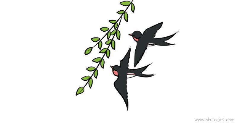 春天儿童画怎么画 春天简笔画简单