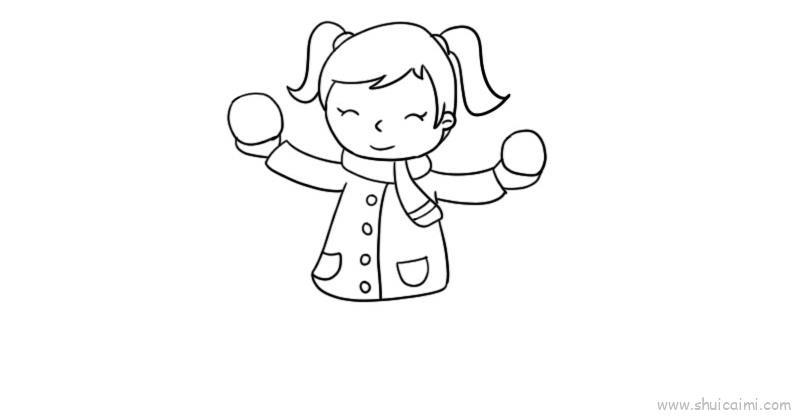 冬天来了儿童画怎么画 冬天来了简笔画好看