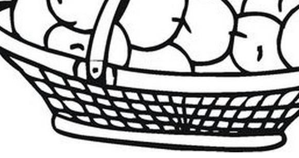 篮子简笔画 椅子简笔画简单