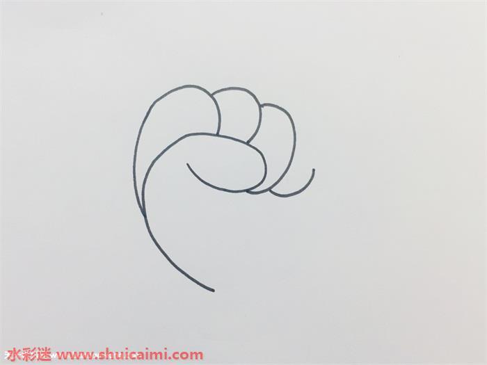 动漫人物手部怎么画 动漫人物手部简笔画步骤图