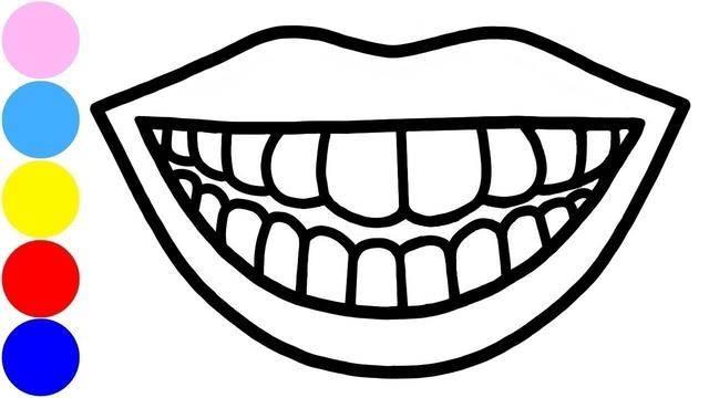 嘴唇简笔画 嘴巴简笔画卡通可爱