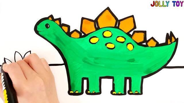 小恐龙简笔画 小恐龙简笔画图片可爱