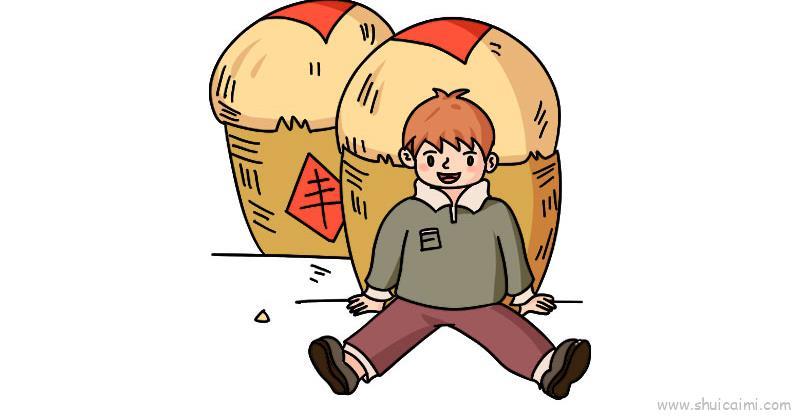 秋收儿童画怎么画 秋收简笔画简单又好看