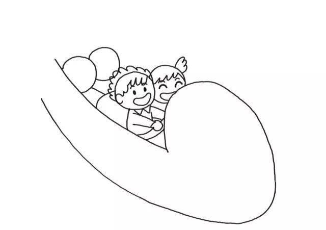 游乐园简笔画 游乐园简笔画图片