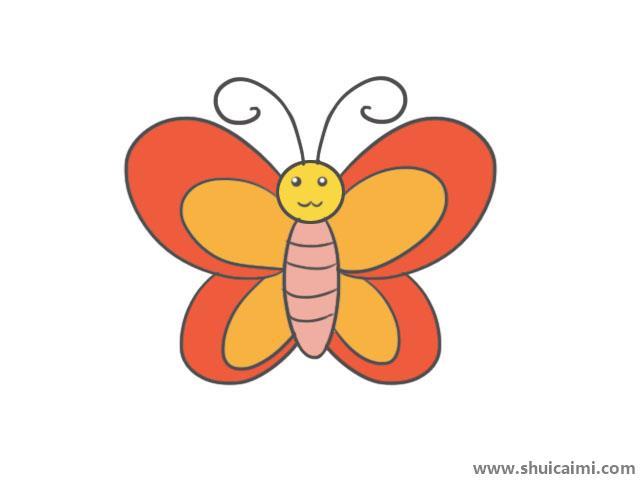 蝴蝶简笔画怎么画 蝴蝶简笔画顺序