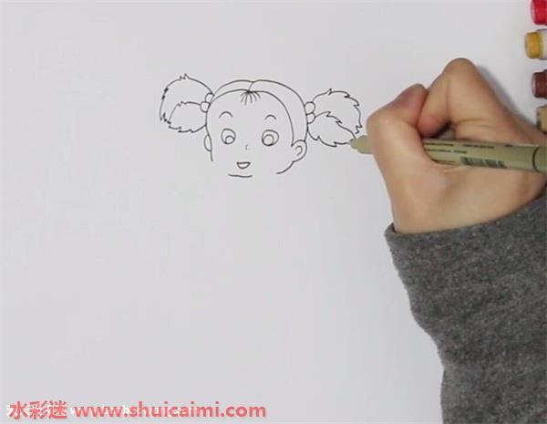 小梅怎么画 小梅简笔画步骤
