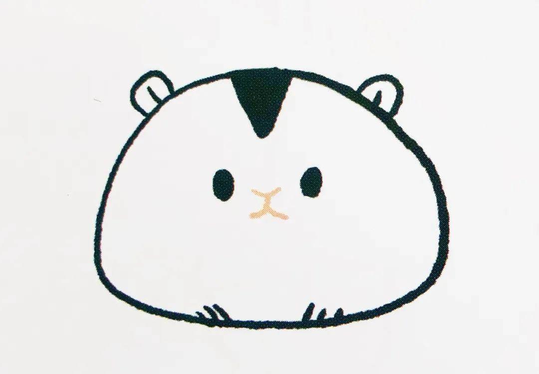 仓鼠简笔画 仓鼠简笔画大全可爱