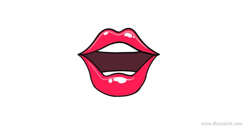 嘴唇儿童画怎么画 嘴唇简笔画简单又好看