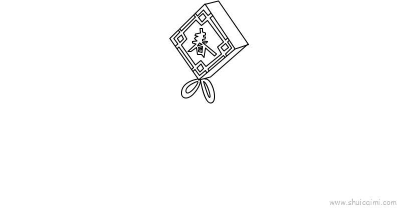 春节鞭炮儿童画怎么画 春节鞭炮简笔画简单